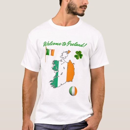 Ierland ontwerp t-shirt (Voorkant)