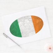 Ierland Ovale Sticker (Envelop)