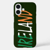 Ierland overlay op Iers vlaggenschip Case-Mate iPhone Case (Achterkant)