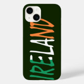Ierland overlay op Iers vlaggenschip Case-Mate iPhone Case (Achterkant)