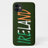 Ierland overlay op Iers vlaggenschip Case-Mate iPhone Case (Achterkant)