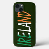 Ierland overlay op Iers vlaggenschip Case-Mate iPhone Case (Achterkant)