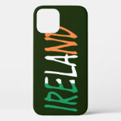 Ierland overlay op Iers vlaggenschip Case-Mate iPhone Case (Achterkant)