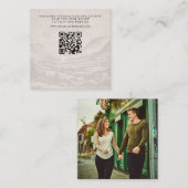 Ierland Passport Wedding QR Informatiekaartje (Voorkant / Achterkant)