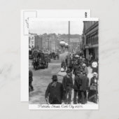  Ierland, Patrick's Street, Cork 1903 Briefkaart (Voorkant / Achterkant)