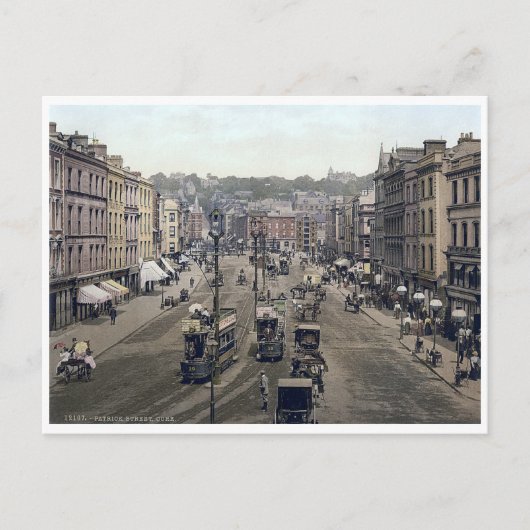 Ierland, Patricks Street Cork Briefkaart (Voorkant)