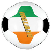 Ierland Patriottisch Football en Ierse vlag Voetbal (Gedraaid)