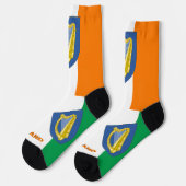 Ierland Patriottische, duurzame Ierse vlaggen Sokk Sokken (Links)