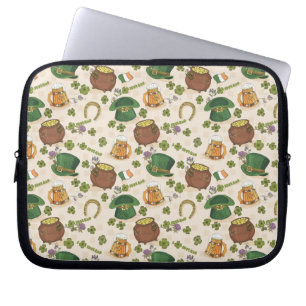  Ierland Pictogram Patroon Laptop Sleeve