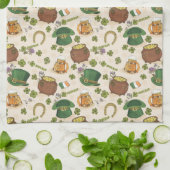  Ierland Pictogram Patroon Theedoek (Gevouwen)