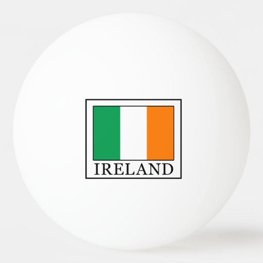 Ierland Pingpongbal (Voorkant)