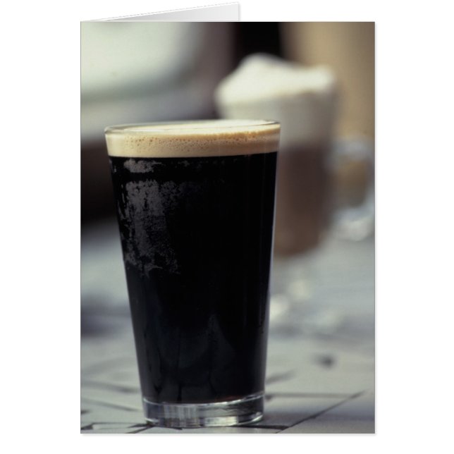 Ierland. Pint stout. (Voorkant)