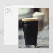 Ierland. Pint stout. Briefkaart (Voorkant / Achterkant)