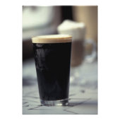Ierland. Pint van stout. Foto Afdruk (Voorkant)
