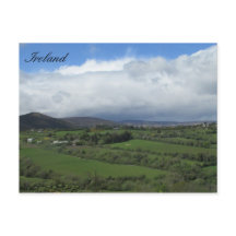 Ierland Platteland Briefkaart Vakantie Afbeelding