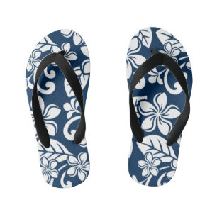 IERLAND PLUMERIA (DARK BLUE) Paar Teenslippers