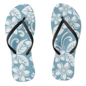 IERLAND PLUMERIA (SLATE BLUE) Paar Teenslippers (Voetbed)