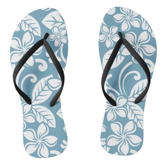 IERLAND PLUMERIA (SLATE BLUE) Paar Teenslippers (Voetbed)