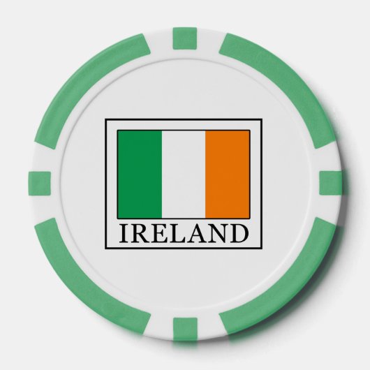 Ierland Pokerchips (Voorkant)