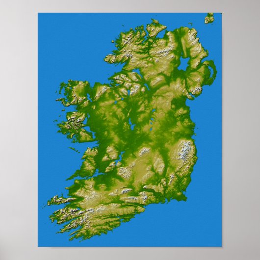 Ierland Poster (Voorkant)