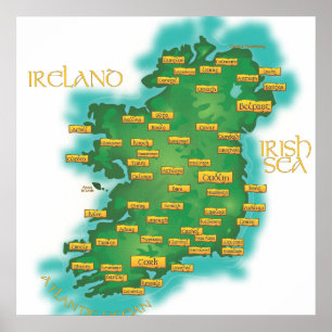 Ierland Poster