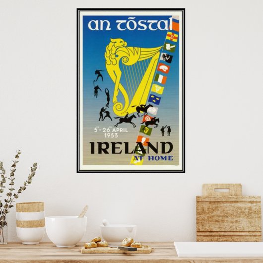 Ierland - Poster (Keuken)