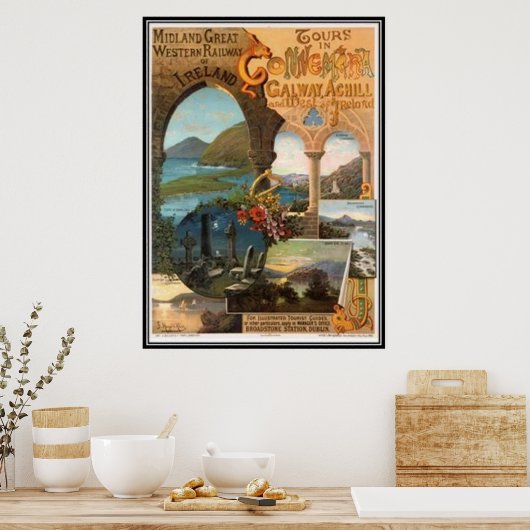  Ierland - Poster (Keuken)