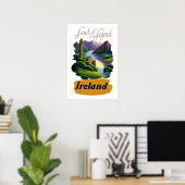 Ierland Poster (Thuiskantoor)