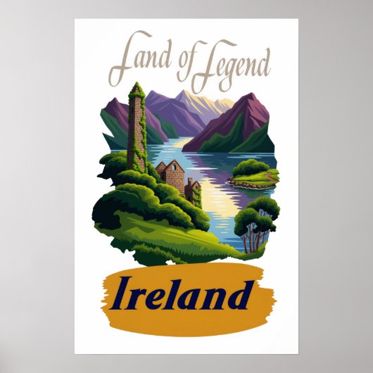 Ierland Poster (Voorkant)