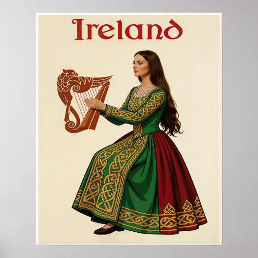 Ierland poster (Voorkant)