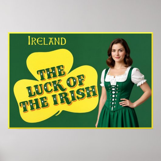 Ierland poster (Voorkant)