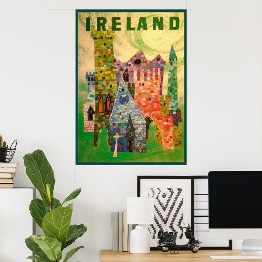 Ierland Poster (Thuiskantoor)