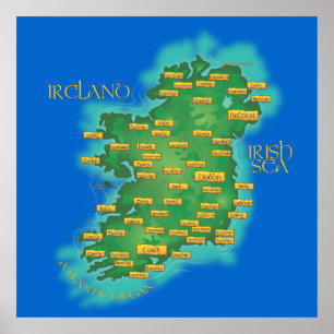 Ierland Poster