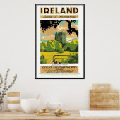 Ierland - Poster (Keuken)
