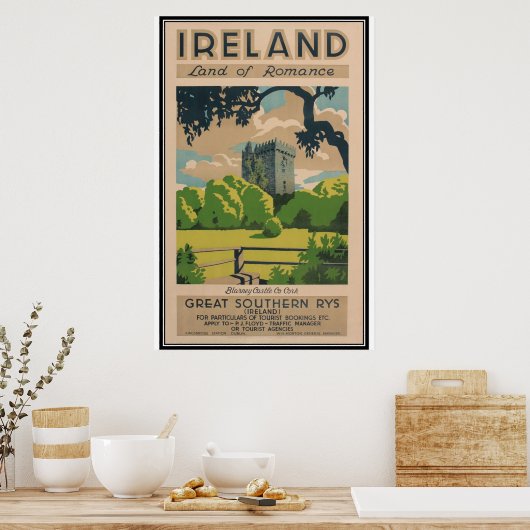  Ierland - Poster (Keuken)