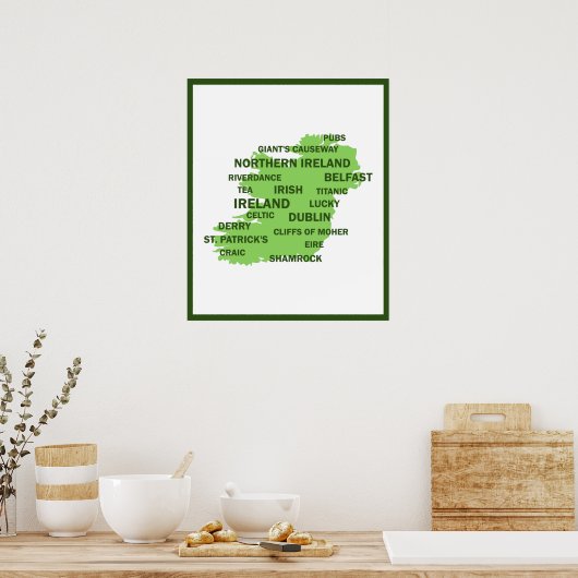 Ierland Poster (Keuken)