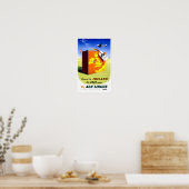 Ierland - Poster voor reisreizen teruggezet (Keuken)