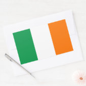 Ierland Rechthoekige Sticker (Envelop)