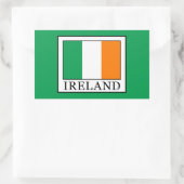 Ierland Rechthoekige Sticker (Tas)