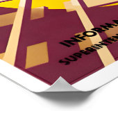 Ierland Reisposter Ierse Kunst CIE Spoorwegprint Poster (Hoek)