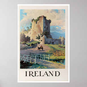 Ierland Reisposter Ierse Kunstprint Poster