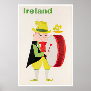 Ierland Reisposter Ierse Kunstprint Poster