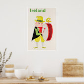 Ierland Reisposter Ierse Kunstprint Poster (Keuken)