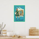 Ierland Reisposter Poster (Keuken)