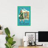 Ierland Reisposter Poster (Thuiskantoor)