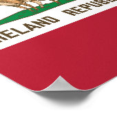 Ierland Republiek Iers Elk Flag Giant Deer Poster (Hoek)