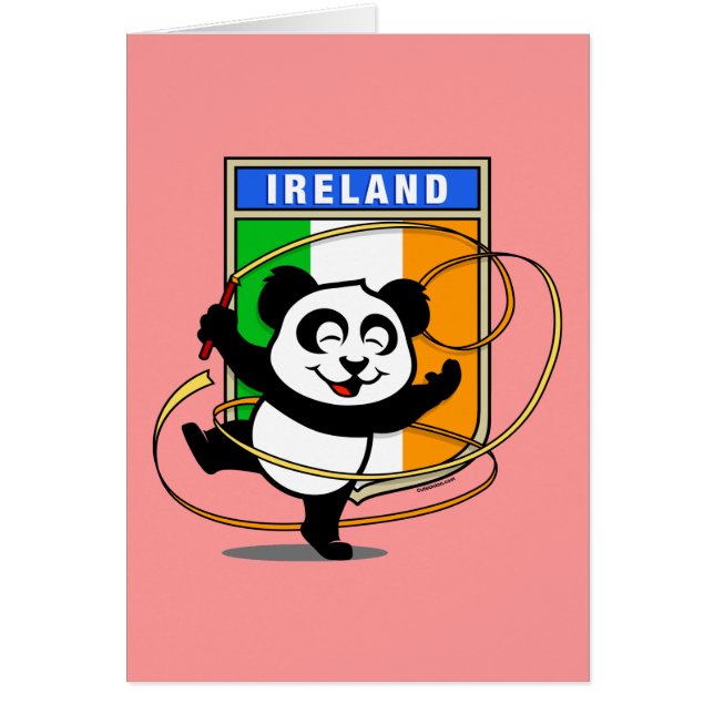 Ierland Rhythmic Gymnastics Panda (Voorkant)