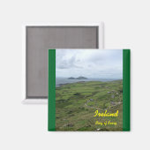 Ierland Ring van Kerry Ierse magneet (Voorkant / Achterkant)
