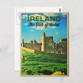  Ierland Rock of Cashel Briefkaart (Voorkant / Achterkant)