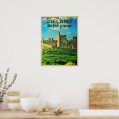  Ierland Rock of Cashel Poster (Keuken)